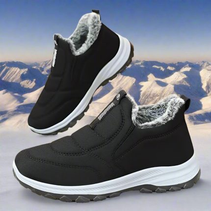 GlaciStep™ – Bottines d’Hiver Pelucheuses