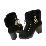 Glamora - Bottines Fourrées Élégance et Chaleur pour Vos Hivers
