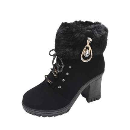 Glamora - Bottines Fourrées Élégance et Chaleur pour Vos Hivers