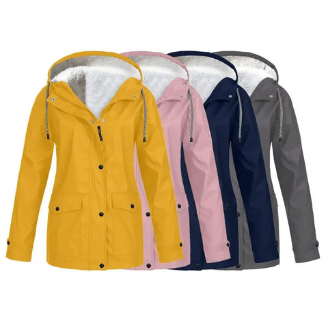 AquaShield™ – Manteau Polaire Imperméable & Coupe-Vent