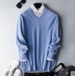 Variant image for CachemireLux™ – Pull Homme Cachemire Doux et Élégant Confort Optimal-56