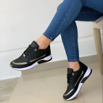 Hild™ – Baskets Femmes Confortables avec Semelle Compensée Élégante