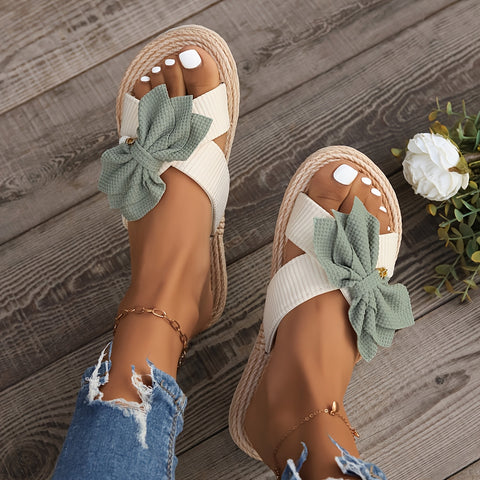 LinChic™ – Sandales Femme Plates Confortables & Élégantes pour l’Été