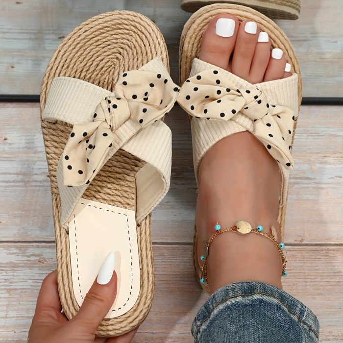 LinChic™ – Sandales Femme Plates Confortables & Élégantes pour l’Été