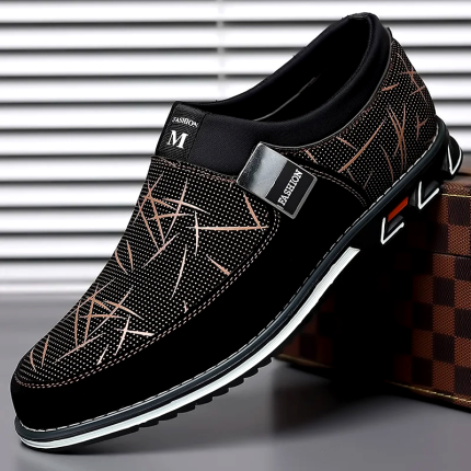Vanguard™ – Mocassins Homme Cuir Élégants Confort Optimal & Design Modern-1