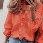 Variant image for Lucien™ – Chemisier Femme Chic en Polyester Élasthanne Confort Optimal-17