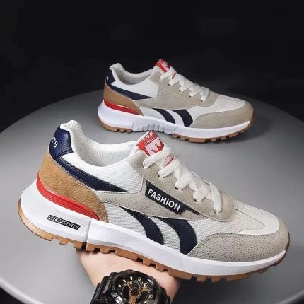 Louis™ – Baskets Homme Colorblock Confortables et Respirantes-1