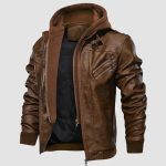 Raoul™ – Blouson Moto Homme en Cuir Élégant et Protecteur Urbain-2