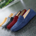 MocaDaim™ – Mocassins Hommes en Daim Confortables et Élégantes