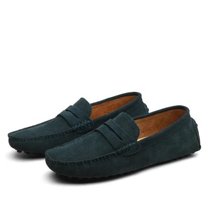 MocaDaim™ – Mocassins Hommes en Daim Confortables et Élégantes
