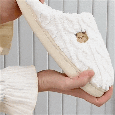 CuddleStep - Pantoufles en peluche ultra-confortables