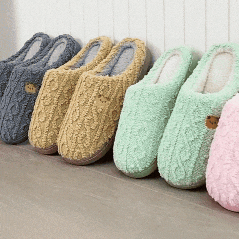 CuddleStep - Pantoufles en peluche ultra-confortables