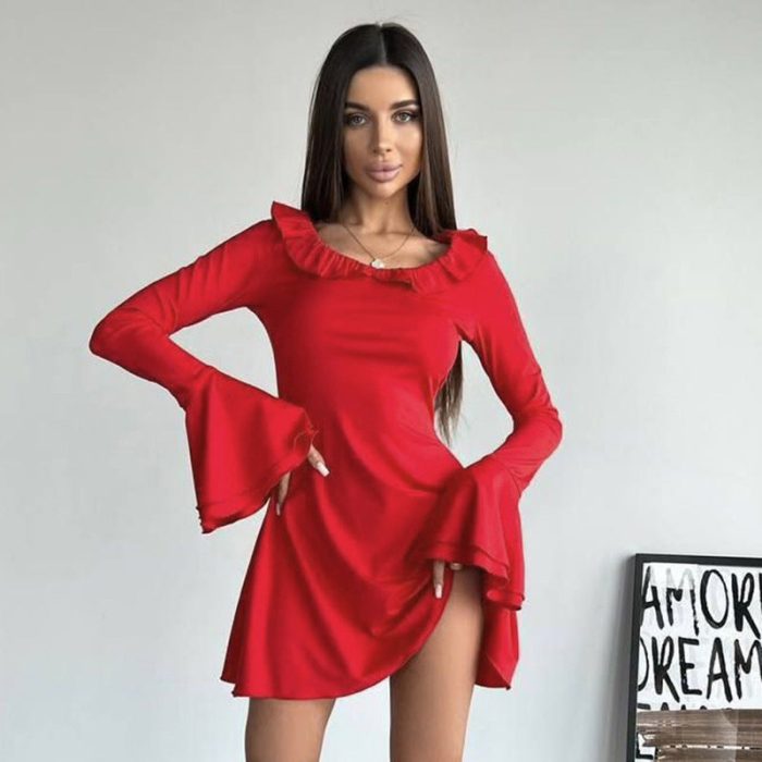 Wolff™ – Robe Femme Décolleté Hors Épaule Élégante et Confortable-2