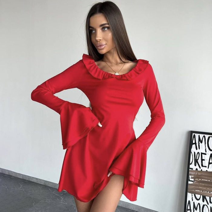Variant image for Wolff™ – Robe Femme Décolleté Hors Épaule Élégante et Confortable-2
