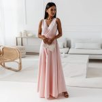 Variant image for Annabelle™ – Robe Longue Femme Élégante Encolure en V Confortable et Polyvalente-1