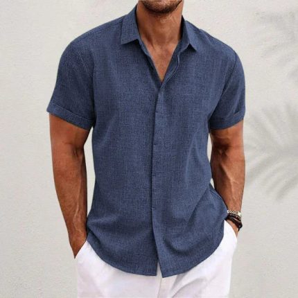 Variant image for Alain™ – Chemise Lin Homme Légère et Élégante pour Été Respirant-19