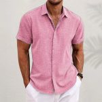 Variant image for Alain™ – Chemise Lin Homme Légère et Élégante pour Été Respirant-37