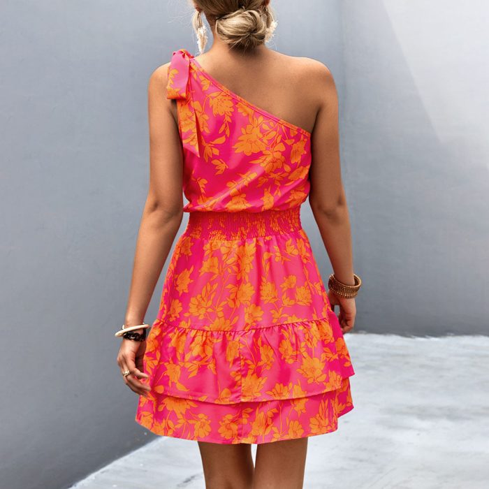 Solange™ – Robe Femme Asymétrique Élégante et Confortable pour Festivals-4
