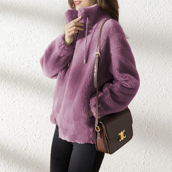 PolaireChic™ – Veste Zippée en Polaire Élégante