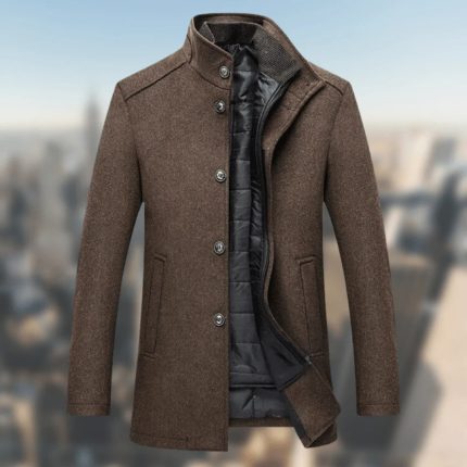 Louis™ – Manteau Hiver Femme Classique Élégant avec Doublure Confortable-2