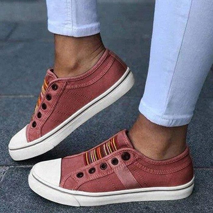 Variant image for LUNA™ – Baskets Femme Élégantes Sans Lacets Confort Antidérapant Rouge-25