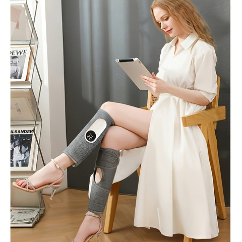 RelaxLegs™ - Masseur de Jambes Rechargeable avec Fonction Chauffante