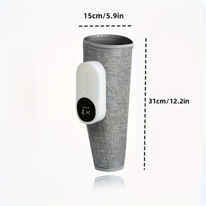 RelaxLegs™ - Masseur de Jambes Rechargeable avec Fonction Chauffante