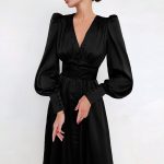 Variant image for Arya™ – Robe Longue Femme Élégante en Satin Polyvalente Pour Toutes Occasions-6