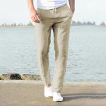 Variant image for ProjetParis™ – Pantalon Lin Homme Léger et Confortable pour Été-13