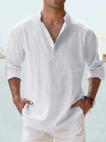 Theo™ – Chemise Homme en Lin Légère et Élégante pour Été-5
