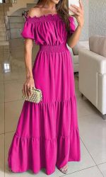 Isabel™ – Robe d'Été Femme Élégante avec Taille Élastique Confortable-5