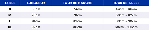 Guide des tailles