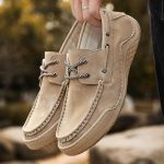 AtomClass™ – Mocassins Homme en Suède Élégants et Confortables-1