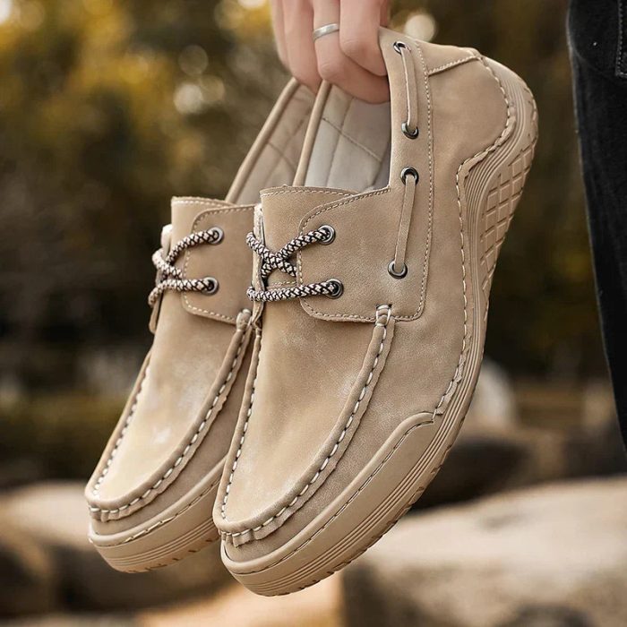 AtomClass™ – Mocassins Homme en Suède Élégants et Confortables-1