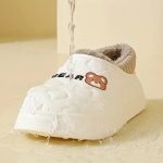SnugDry - Pantoufles imperméables doublées de peluche