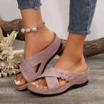 SoleaComfort™ – Sandales Femme Plates Ultra-Confortables