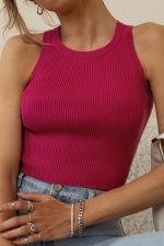 Variant image for Thea™ – Débardeur Femme Côtelé Élégant et Confortable en Tissu Extensible-2
