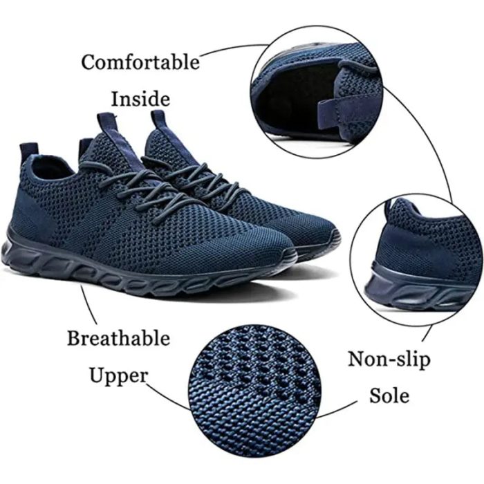 SportFlex™ – Chaussures de Course pour Homme Légère et Respirante