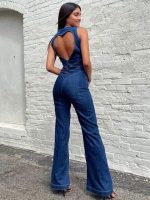 Liza™ – Combinaison Femme Chic Dos Nu Éléganter Confortable & Tendance-1