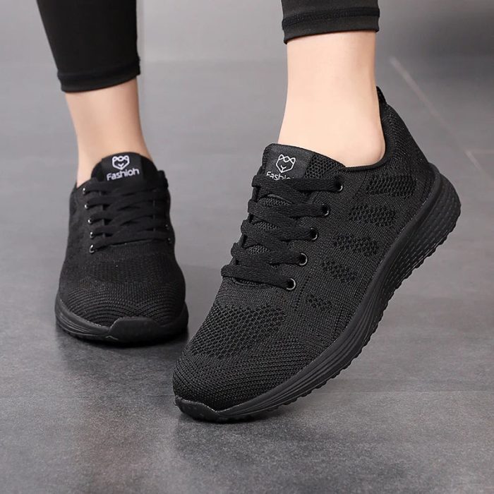 TrendStep™ – Baskets Femme à Plateforme Confortables et Élégantes
