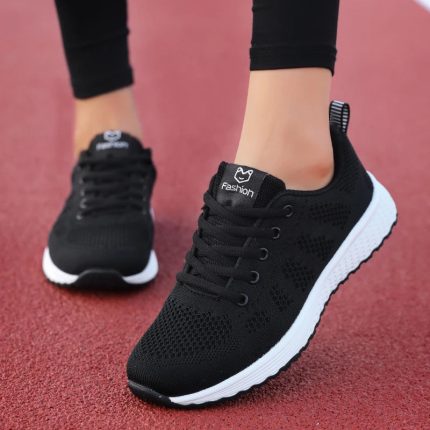 TrendStep™ – Baskets Femme à Plateforme Confortables et Élégantes