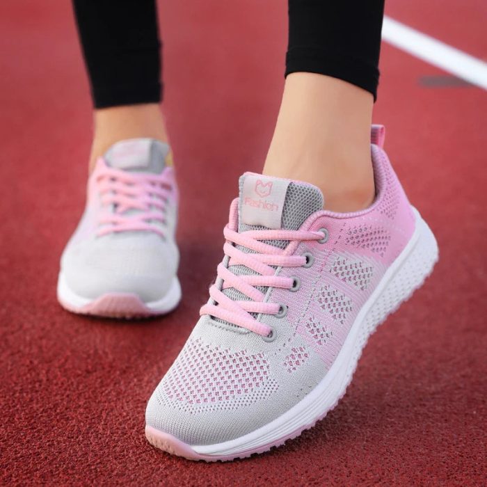 TrendStep™ – Baskets Femme à Plateforme Confortables et Élégantes