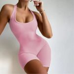 Variant image for ByLucy™ – Combinaison Femme Chic Ajustée avec Col Halter Élégant-13
