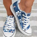 Clossi™ – Baskets Femme Imprimé Floral Confort Respirant & Léger-4