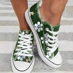 Clossi™ – Baskets Femme Imprimé Floral Confort Respirant & Léger-3