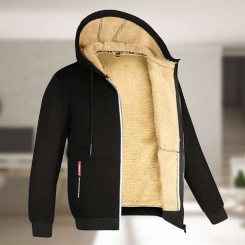 PolarRafa™ – Veste Polaire à Capuche Élégante