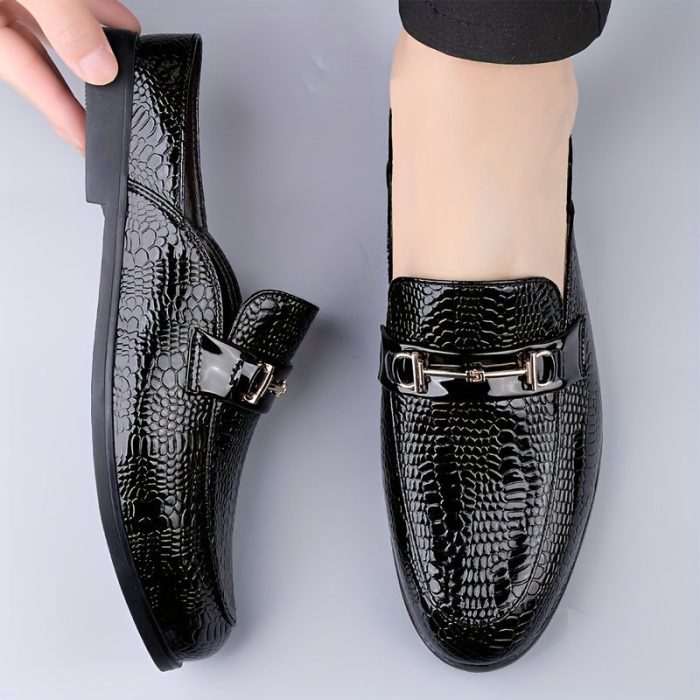 Vitamoc™ – Mocassins Pour Hommes Élégants Cuir PU Confort Vintage-5