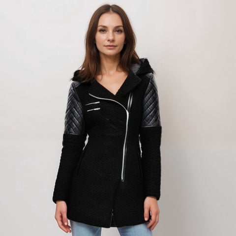 FrostyGrace™ – Manteau Long Élégant et Chaud