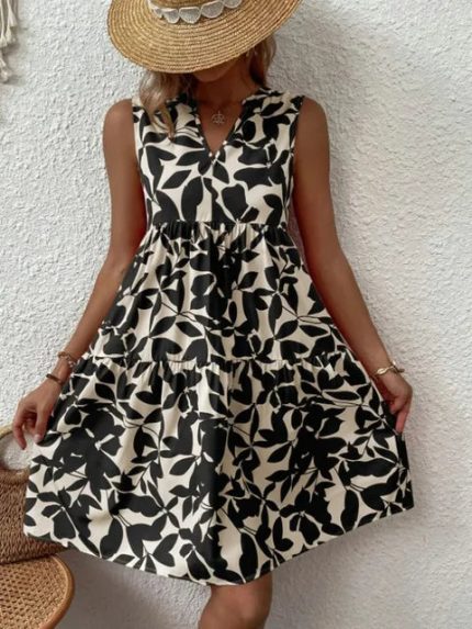 MiSun™ – Robe Longue Femme Imprimé Floral Élégante et Confortable-2