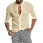 Amédée™ – Chemise Homme en Lin Élégante et Légère pour Été-2